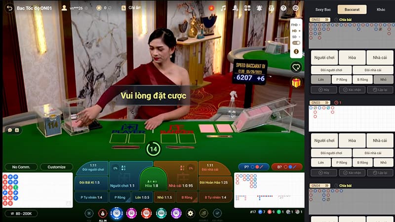 Các bước tham gia on live casino