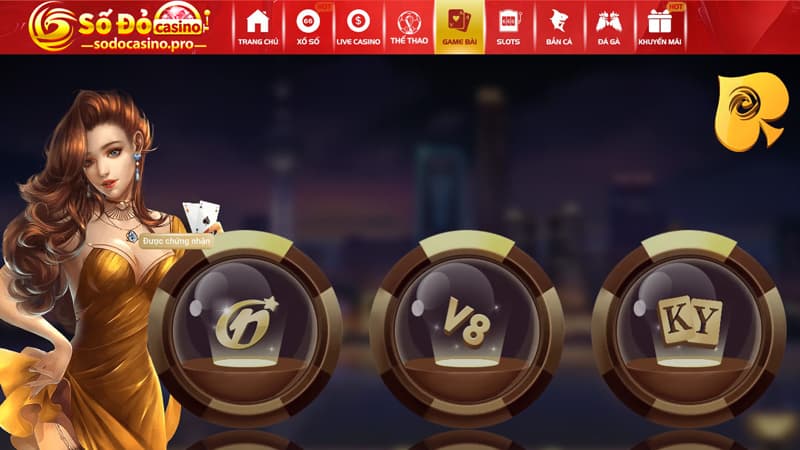 Giới thiệu sảnh game bài ONgame