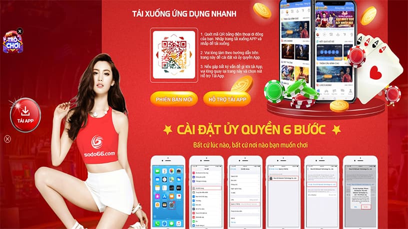 Hướng dẫn tải app KUBET