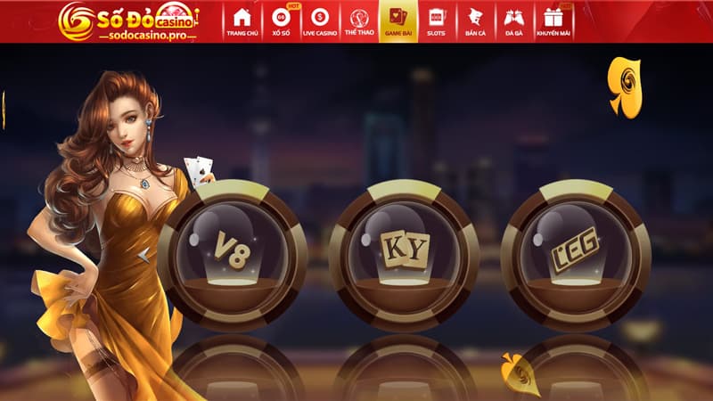 Giới thiệu sảnh game bài LEG