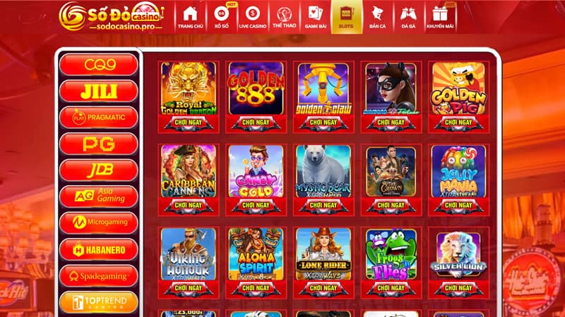 Giới thiệu sảnh slot game Toptrend gaming