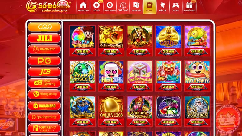 Giới thiệu sảnh slot game CQ9