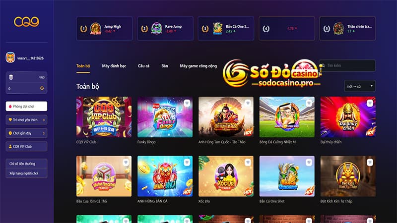 Lý do nên tham gia slot CQ9