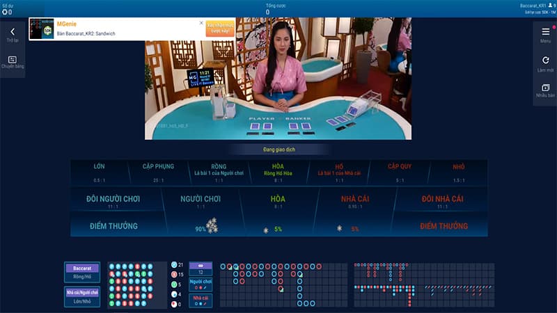 Điều giúp MG Live Casino được yêu thích